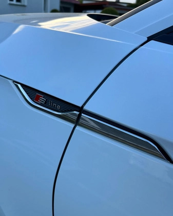 Audi A5 cena 146000 przebieg: 82000, rok produkcji 2018 z Pieniężno małe 529